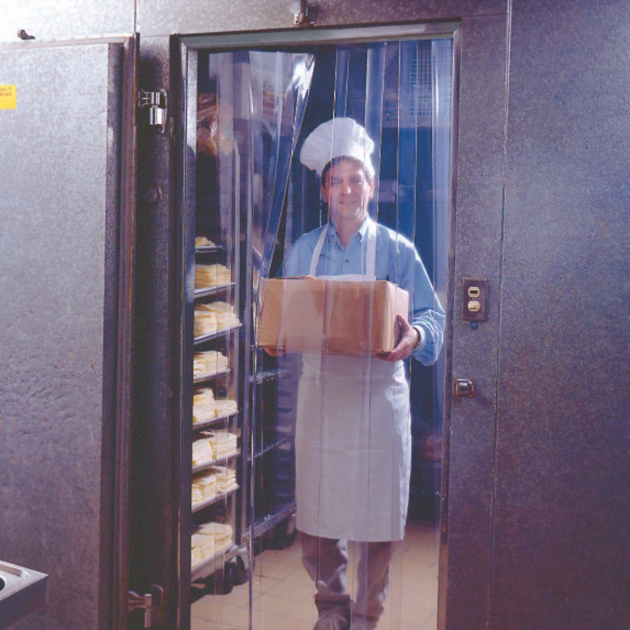 PVC Strip Curtain 50m Rolls - Food Grade - Image 3